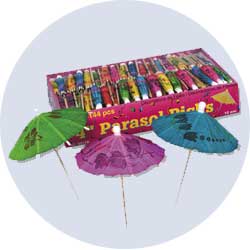 parasol picks box