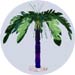 mylar palm tree centerpiece