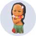 girl hula doll