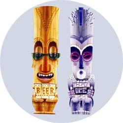tiki decorations