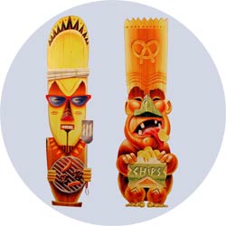 tiki decorations